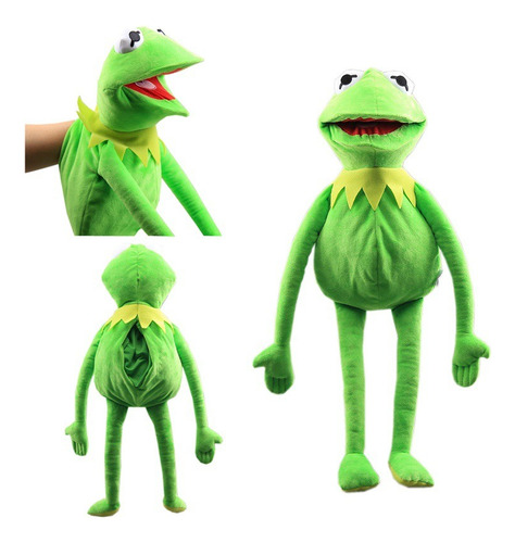 Kermit The Frog Hand Puppet Peluche Muñeca Cumpleaño Regalo