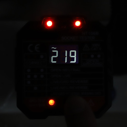 Circuito De Enchufe De Pared Con Pantalla Digital Ht106b