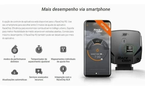 Chip Potencia Racechip Rs+app Jeep 2.0 Turbo E Toro Arla 22+