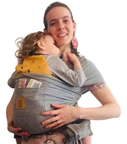 Fular Portabebe Con Bolsillo Ergonómico Elástico 5 Metros
