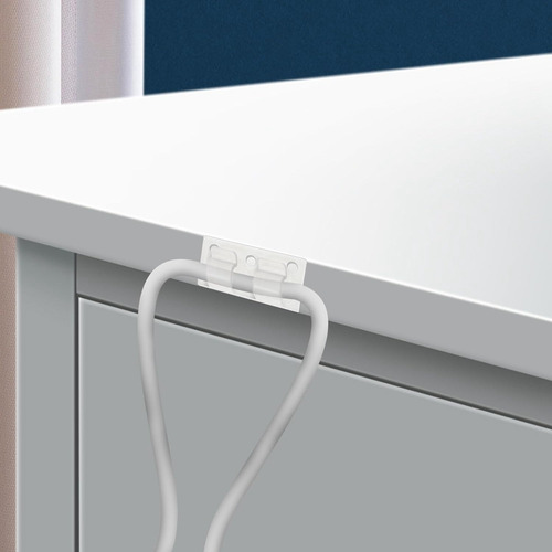 . Pacote Com 50 Clipes Para Iluminação Externa, Fixadores