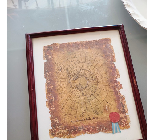 Mapas Artesanales Del Atlántico Hechos A Ma Imp De Argentina