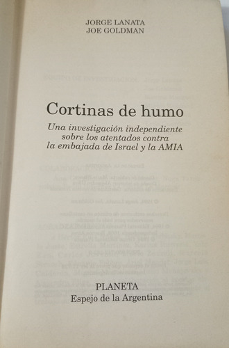Cortinas De Humo (Usado)