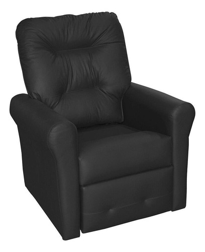 Poltrona Reclinável Clio Korino 281 Preto Matrix