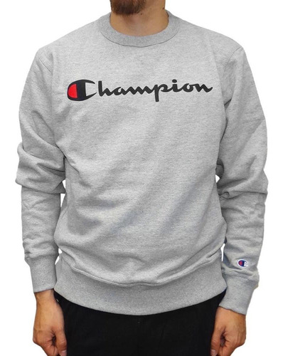 Buzo Champion Gf88hy067 Para Hombre-gris Claro