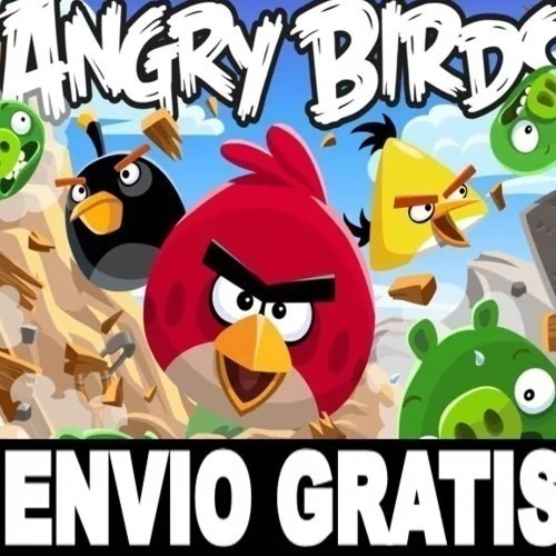 Kit Imprimible Angry Birds Diseñá Tarjetas, Cumples Y Mas