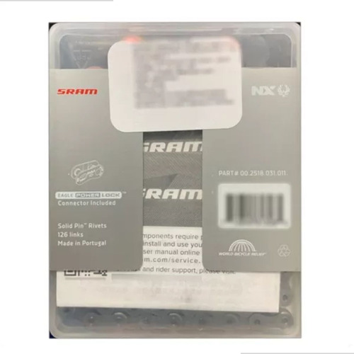 Corrente Sram Eagle Nx 126 Elos 12 Vel Power Link Incluido