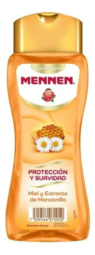 Shampoo Mennen Bebé Miel Y Extracto De Manzanilla 200 Ml