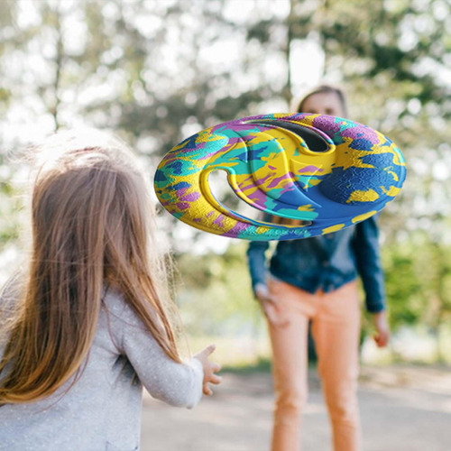 Flying Saucers Hand Throwing Soft Soft Para Deportes De