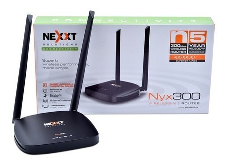 Imagen 3 de 3 de Router Nexxt Nyx-300 2 Antenas 3000mbps