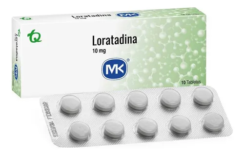 Loratadina 10 Mg 10 Tabletas Mk