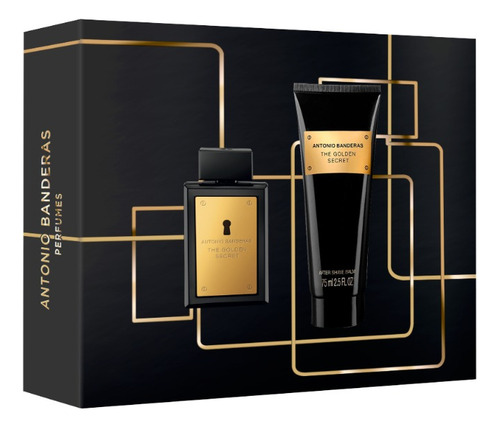 Set Banderas Perfume Hombre The Golden Secret 50ml +a.s.75ml Volumen de la unidad 1 mL