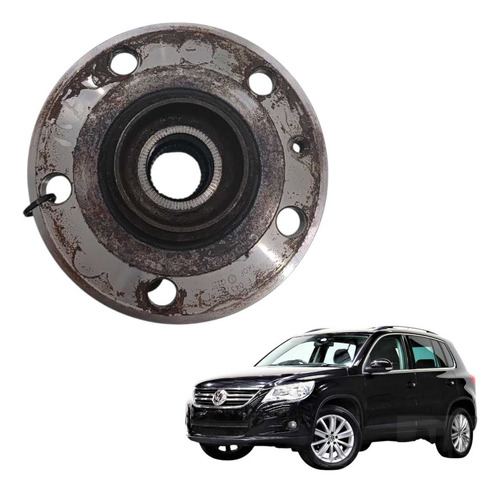 Cubo Roda Traseira Esquerdo Tiguan 2.0 Tsi 2010