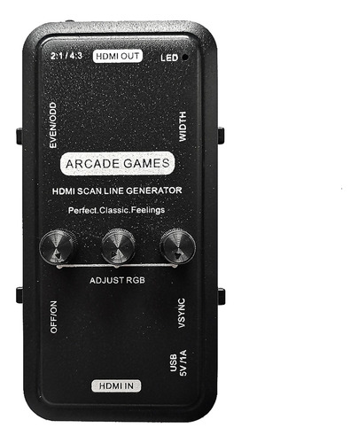 Juego Arcade Compatible Con Scanline Generator Scanner Contr