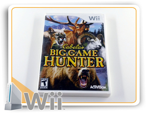 Cabelas Big Game Hunter Nintendo Wii Original
