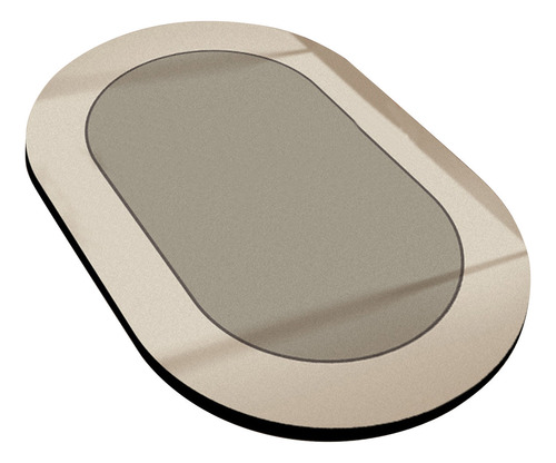 Alfombra De Baño En Forma De T, Superabsorbente Y Seca, Con