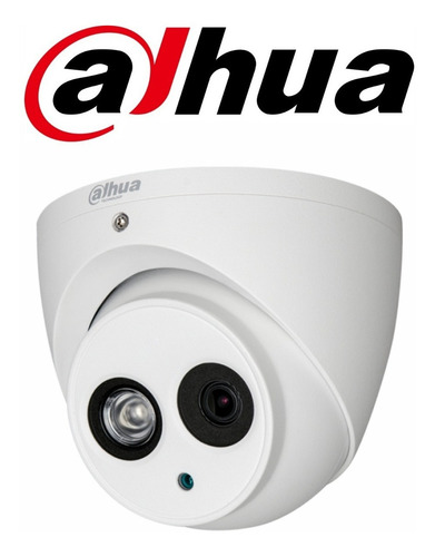 Cámara de seguridad Dahua HAC-HDW1200EMP-A 3.6mm con resolución de 2MP visión nocturna incluida blanca