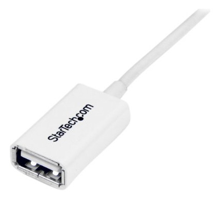 Startech.com Cable De Extensión Usb 2.0 Blanco De 3 M, De La