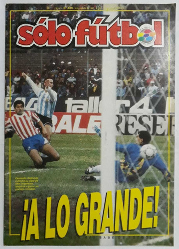 Revista Solo Futbol 425 - Gimnasia Y Tiro Campeón 93 Fs