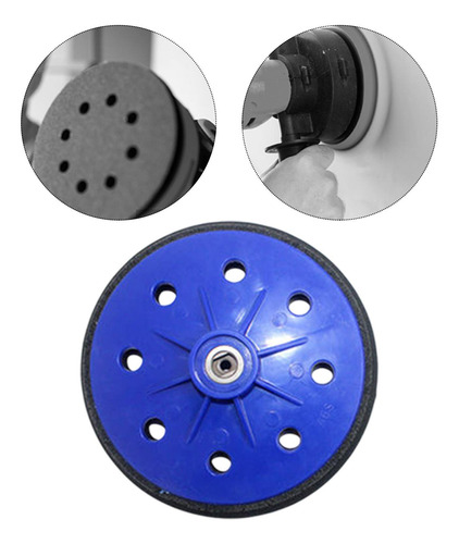 Sander Pad Siling Disc Disc Pading Pading Hook 7 Pulgadas