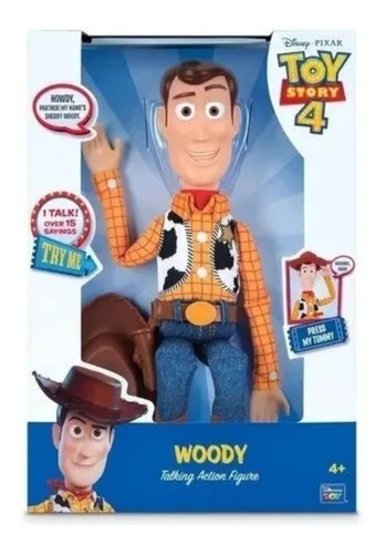 Figura De Acción Toy Story Woody Talking Figure De Disney