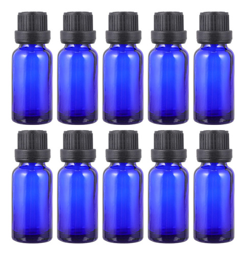 Difusores, Goteros, Botella Vacía De Aceite Esencial Azul, 1