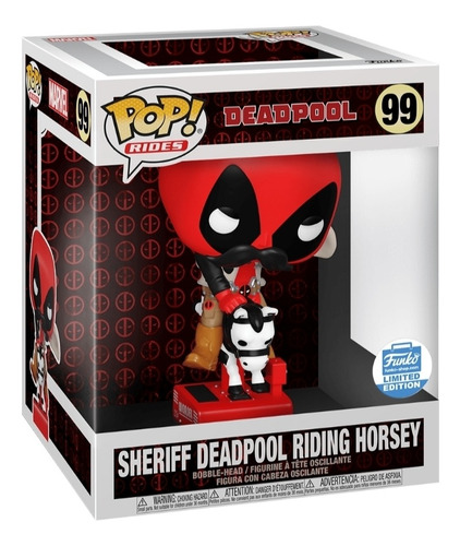 Funko Pop Ride - Marvel - Sheriff Deadpool