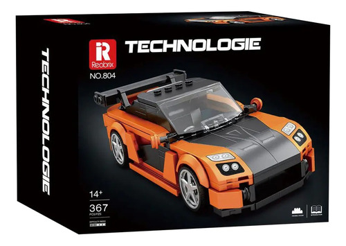 Kit De Construcción Para Mazda Rx-7 Fd, Modelo Jdm Legend De