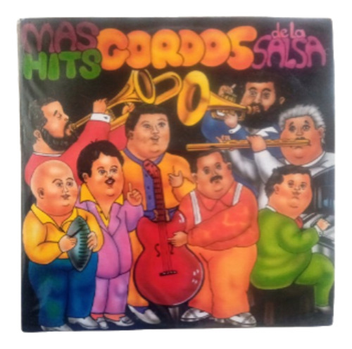 Disco Lp Vinilo Más Hits Gordos De La Salsa  Macondo Records