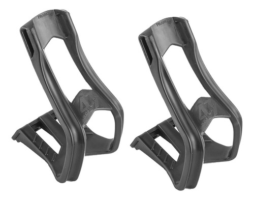 ~? Zefal Mtb Clips Para Punteras De Bicicleta Con Correas (p