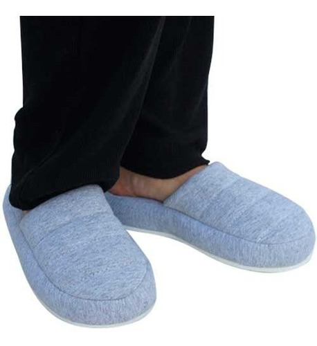 Imagen 3 de 5 de Pantuflon Mujer Alondra Relleno Espuma Gris Primavera Jelue