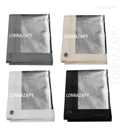 Plástico Lona Pvc Cristal Transparente Com Ilhós - M01 Bainha Cristal - Favor Ler Descrição