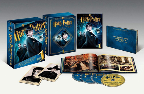 Harry Potter Ultimate Edition Año 1 La Piedra Filosofal Dvd