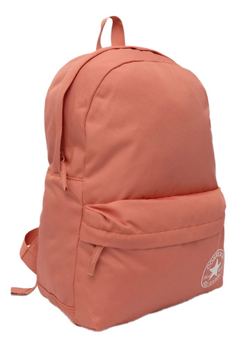 Mochila Converse Speed 3 Backpack Color Coral Diseño De La Tela Lisa