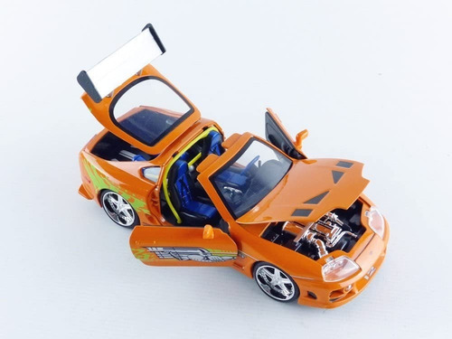 Jada Brian´s Toyota Supra Convertible 1995 Rápido Y Furioso 9 Escala 1:24