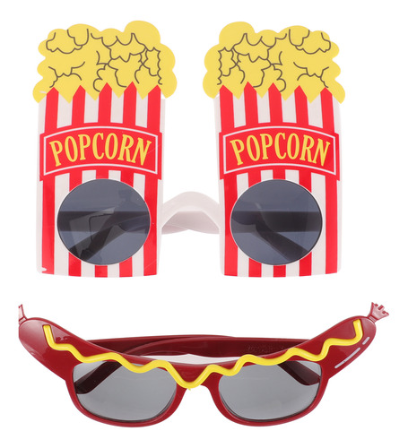 Gafas Hawaii Popcorn Personality, 2 Pares