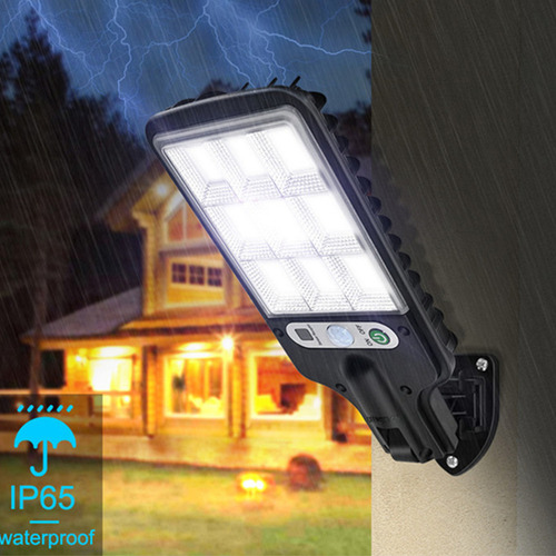 Lámpara Exterior Automática Con Control De Movimiento Ajusta