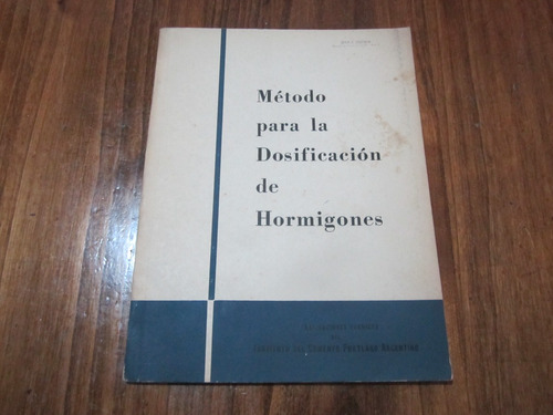 Método Para La Dosificación De Hormigones - Cemento Portland