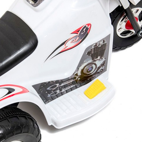 Moto A Bateria Policia Love 3003 Para Niños 6v Negro