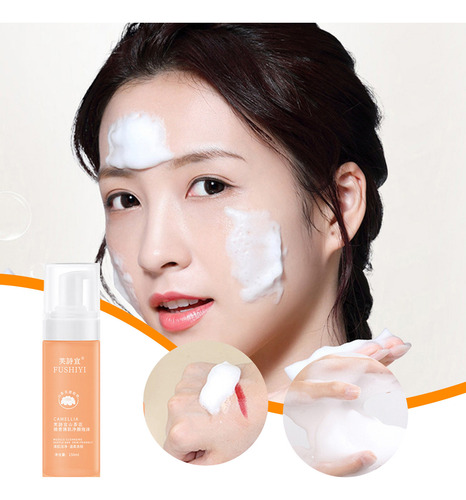 Crema Limpiadora De Camelia, Limpiadora, Suave, Hidratante Y