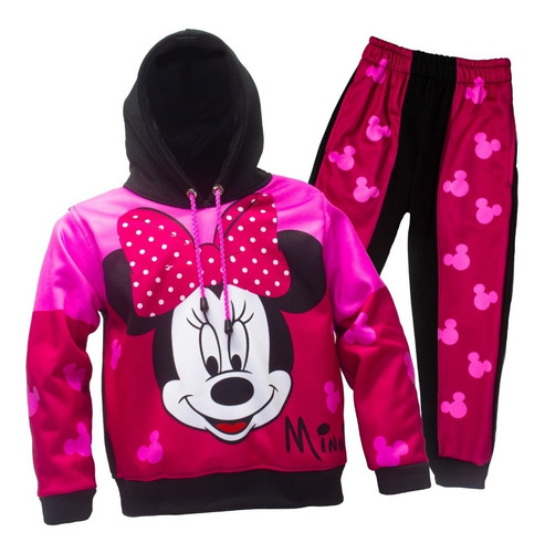 Conjunto De Minnie Mouse Rosa