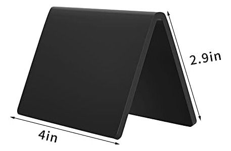 Paquete De 10 Mini Letreros De Pizarra Acrílico Para Aliment