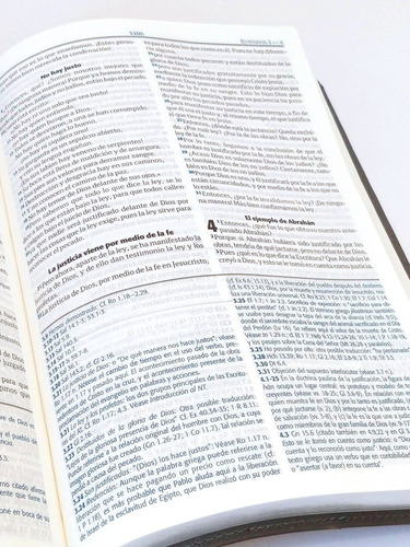Biblia De Estudio Eco Cuero Gris Reina Valera Contemporánea
