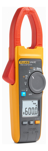 Fluke-374-fc Pinza Amperimétrica 600a Ac/dc Con Comunicación