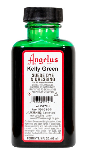 Tinte Gamuza Kelly Green