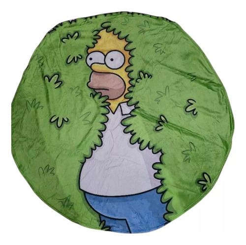 Frazada Cool Y Ultra Comoda Los Simpsons 1,60x1,80cm