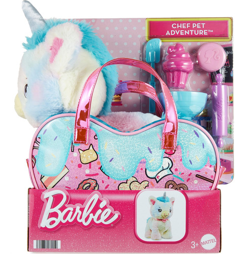Set De Peluche Con Forma De Unicornio De Barbie Con Monedero
