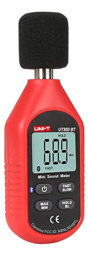 Sonómetro O Decibelímetro Digital Ut353bt Uni-t Bluetooth