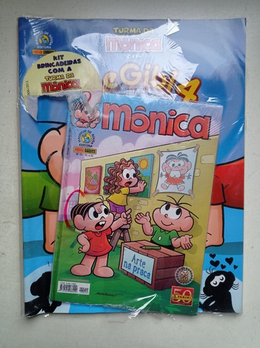 Kit Brincadeiras Com A Turma Da Mônica - Panini - Lacrado