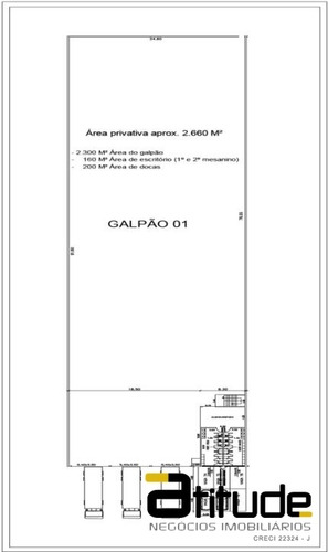 Imagem 3 de 6 de Galpão Em Aruja De 2.260 M² - 541